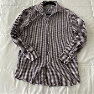 5/$20🌱Long sleeve button down shirt DKNY size L